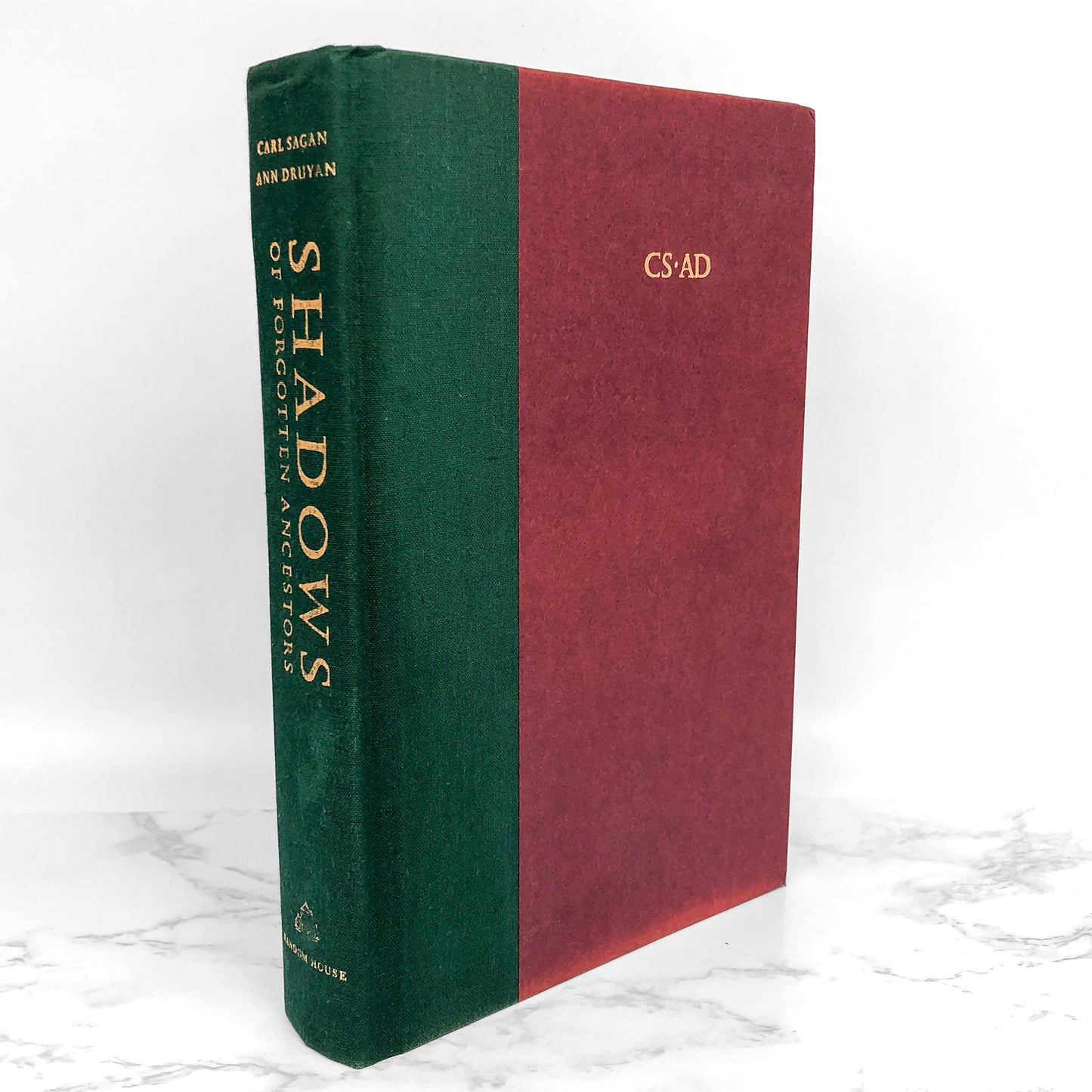 Shadows of Forgotten Ancestors by Carl Sagan & Ann Druyan [FIRST EDITION] 1992