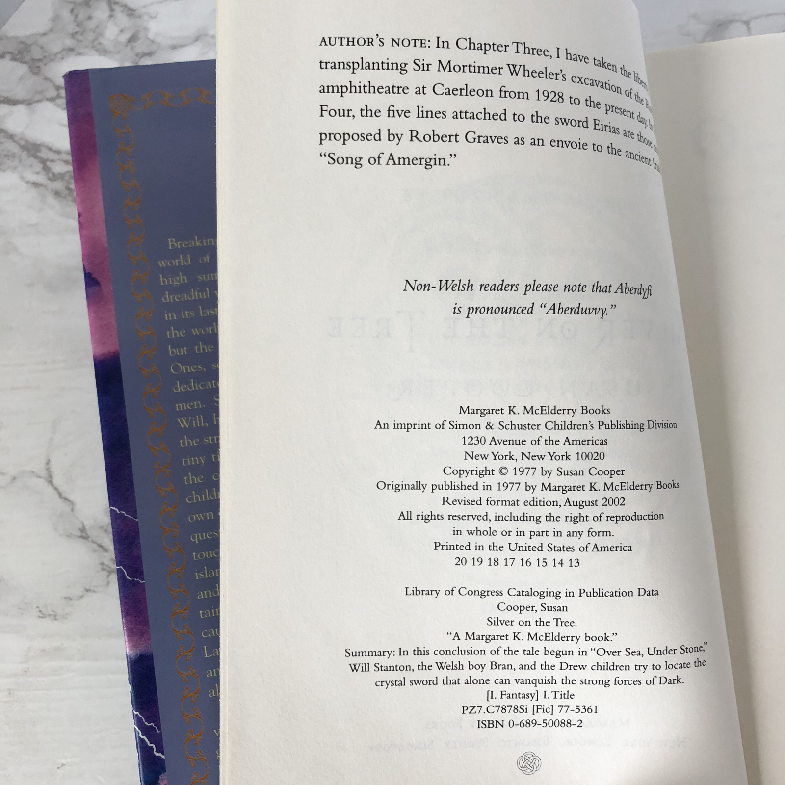 Silver on the Tree by Susan Cooper [2003 HARDCOVER] - Bookshop Apocalypse