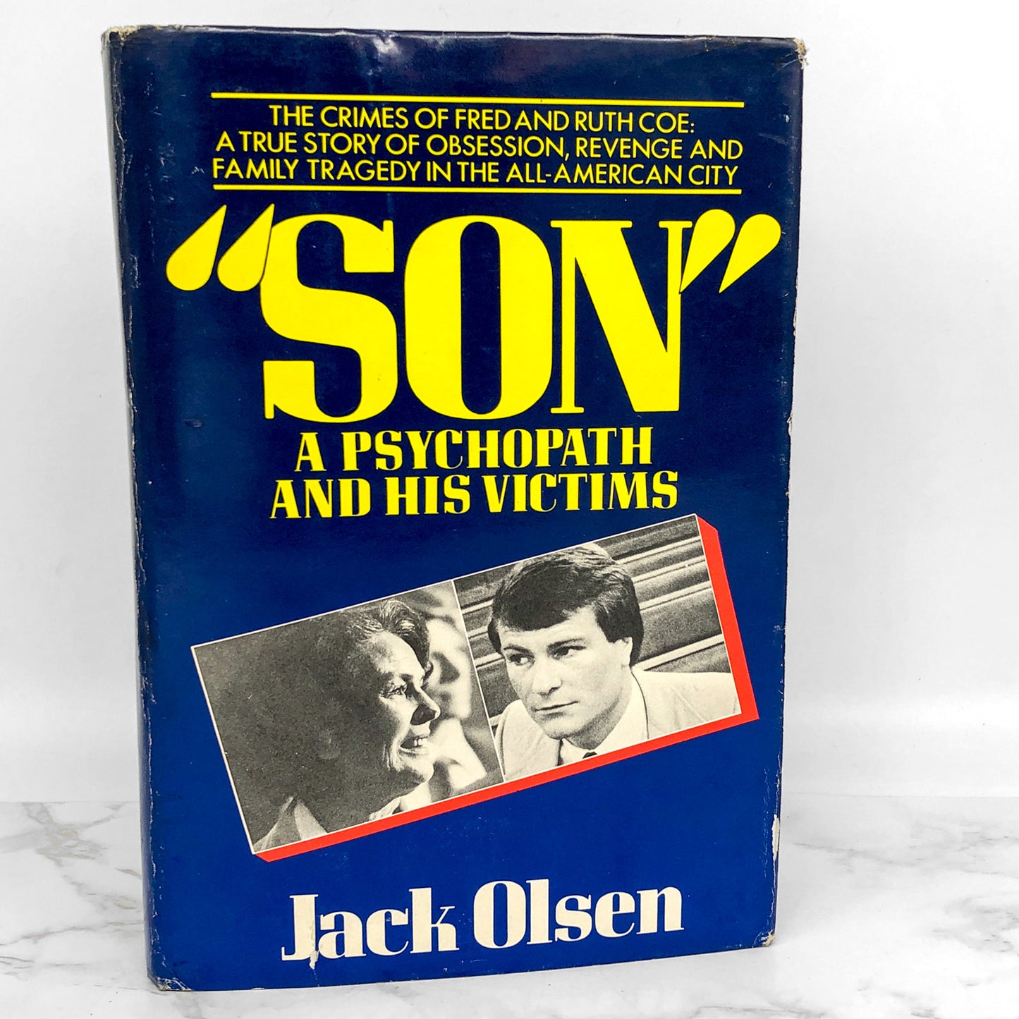 SON A Psychopath & His Victims by Jack Olsen [1983 HARDCOVER] • BCE • Atheneum