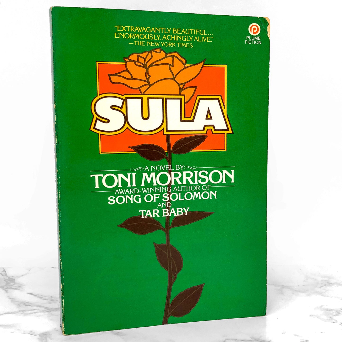 Sula by Toni Morrison SIGNED! [1982 TRADE PAPERBACK] Plume Books