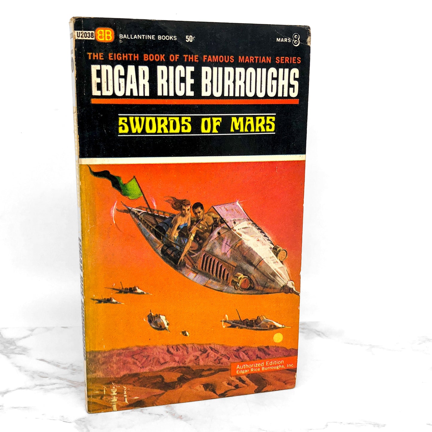 Swords of Mars by Edgar Rice Burroughs [FIRST PAPERBACK EDITION] 1964