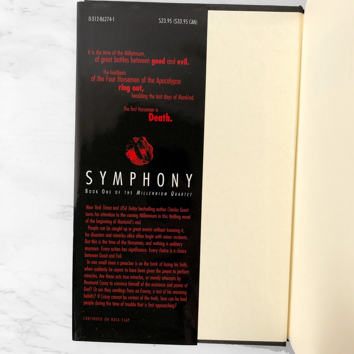 Symphony by Charles L. Grant [FIRST EDITION / FIRST PRINTING] 1997