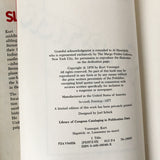 Slapstick by Kurt Vonnegut [FIRST EDITION] - Bookshop Apocalypse
