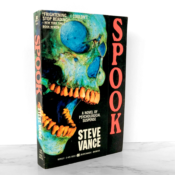 Spook by Steve Vance [FIRST PAPERBACK PRINTING / 1991]