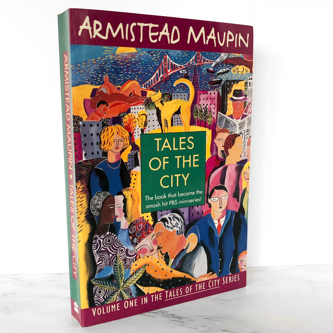 Tales of the City by Armistead Maupin SIGNED! [TRADE PAPERBACK] 1994 • HarperPerennial