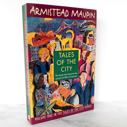 Tales of the City by Armistead Maupin SIGNED! [TRADE PAPERBACK] 1994 • HarperPerennial