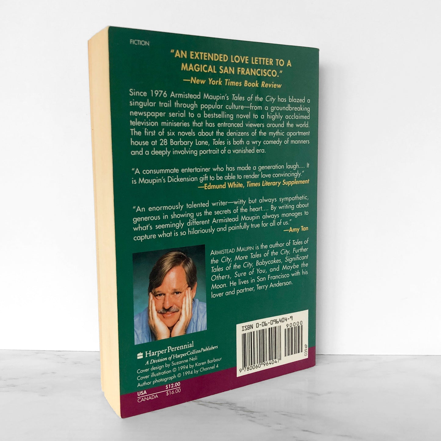 Tales of the City by Armistead Maupin SIGNED! [TRADE PAPERBACK] 1994 • HarperPerennial