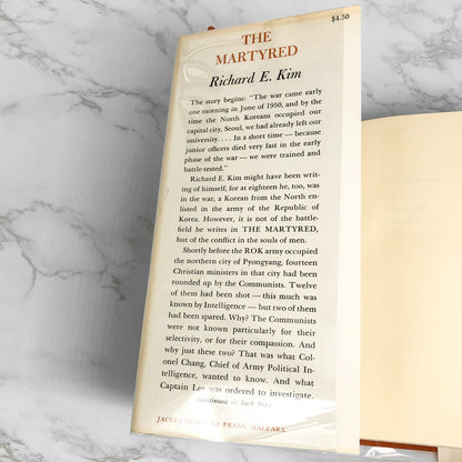 The Martyred by Richard E. Kim [FIRST EDITION] 1964