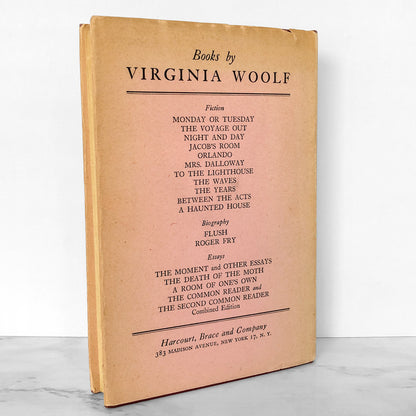 The Moment and Other Essays by Virginia Woolf [U.S. FIRST EDITION / 1948]
