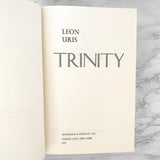 Trinity: A Novel of Ireland by Leon Uris SIGNED! [FIRST EDITION / FIRST PRINTING] 1976