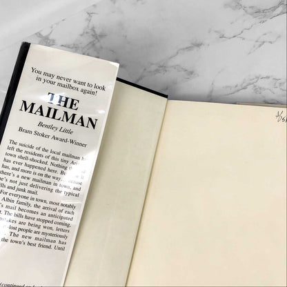 The Mailman by Bentley Little [1991 HARDCOVER] BCE • Onyx