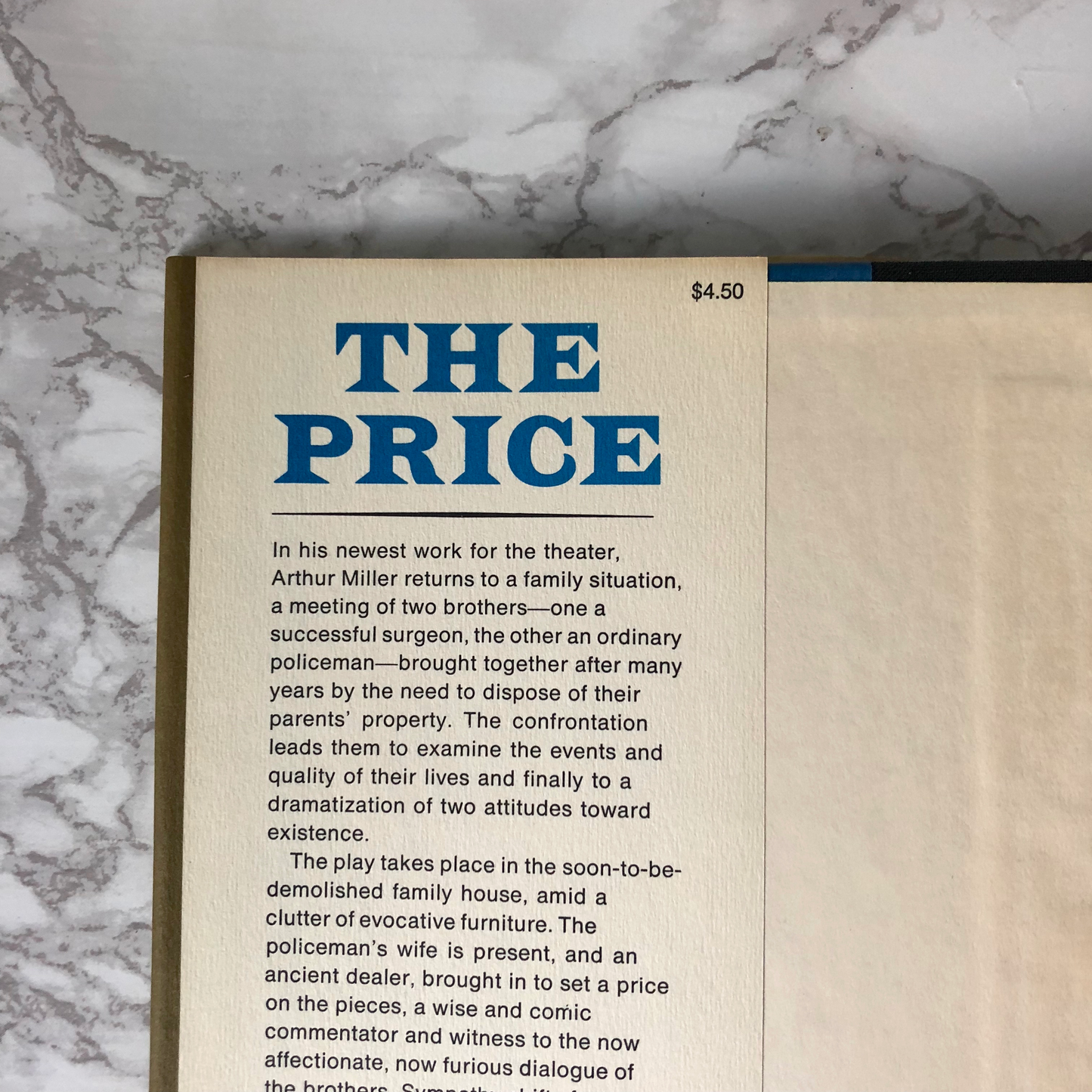 The Price by Arthur Miller [FIRST PRINTING] - Bookshop Apocalypse