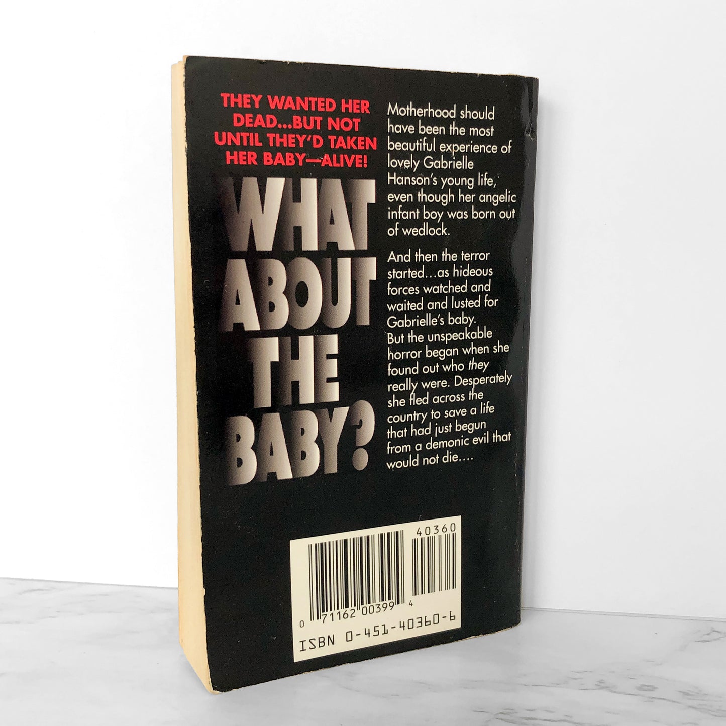 What About the Baby? by Clare McNally [1993 ONYX PAPERBACK]