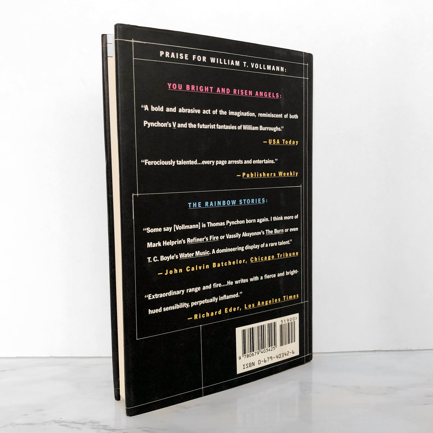 Whores For Gloria by William T. Vollman [FIRST EDITION / 1991]