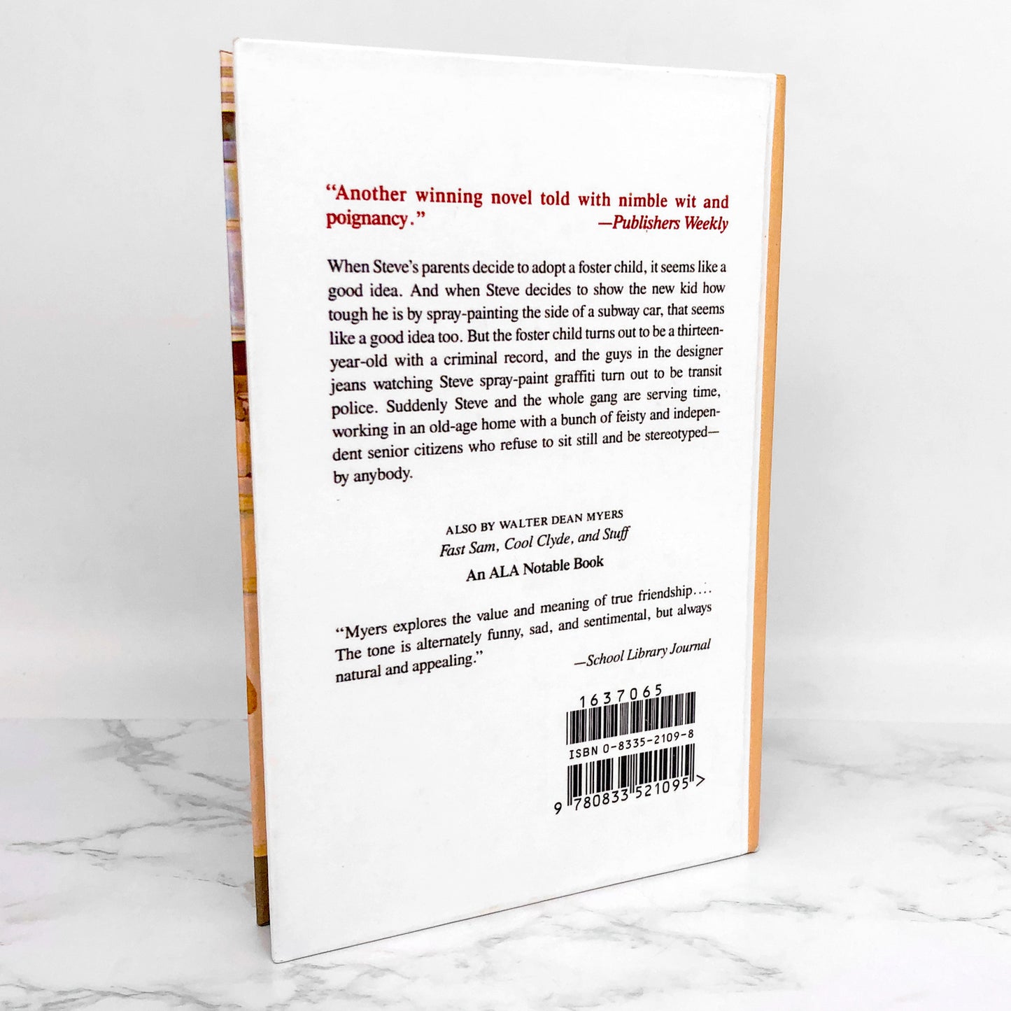 Won't Know Till I Get There by Walter Dean Myers [PERMA•BOUND HARDCOVER] 1988