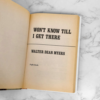 Won't Know Till I Get There by Walter Dean Myers [PERMA•BOUND HARDCOVER] 1988