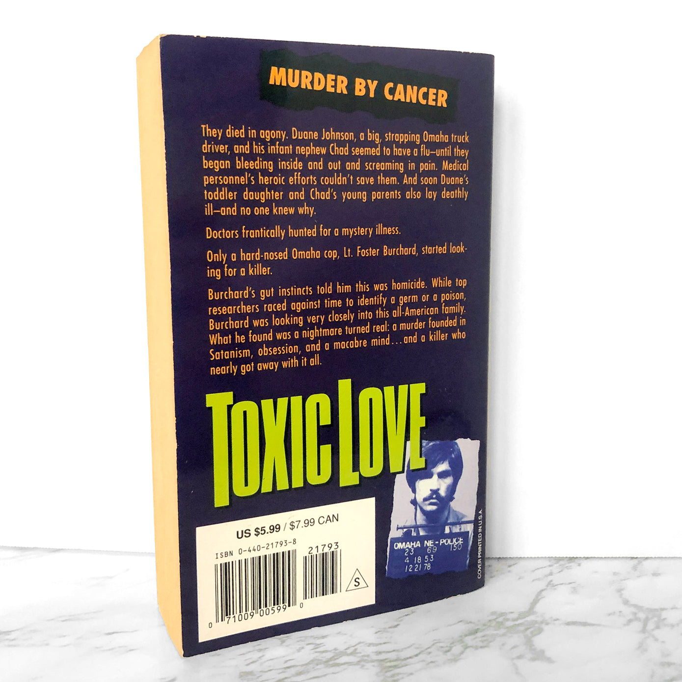 Toxic Love by Thomas Guillen [FIRST PAPERBACK PRINTING / 1995]