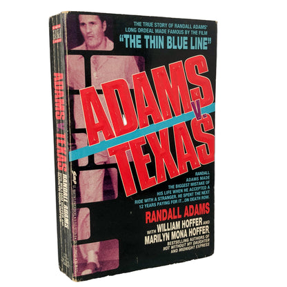 Adams V. Texas by Randall Adams & William Hoffer [1991 PAPERBACK] - Bookshop Apocalypse