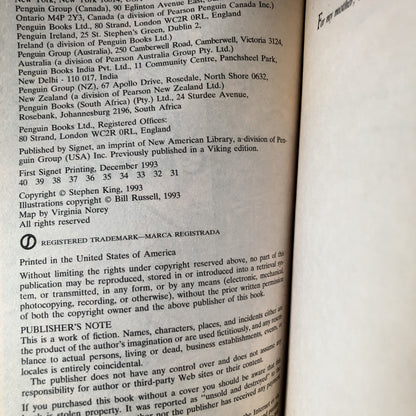 Dolores Claiborne by Stephen King [1993 PAPERBACK] - Bookshop Apocalypse