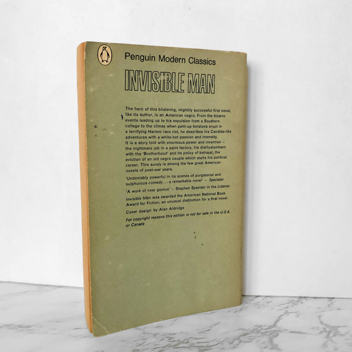 Invisible Man by Ralph Ellison [1965 U.K. PAPERBACK] - Bookshop Apocalypse