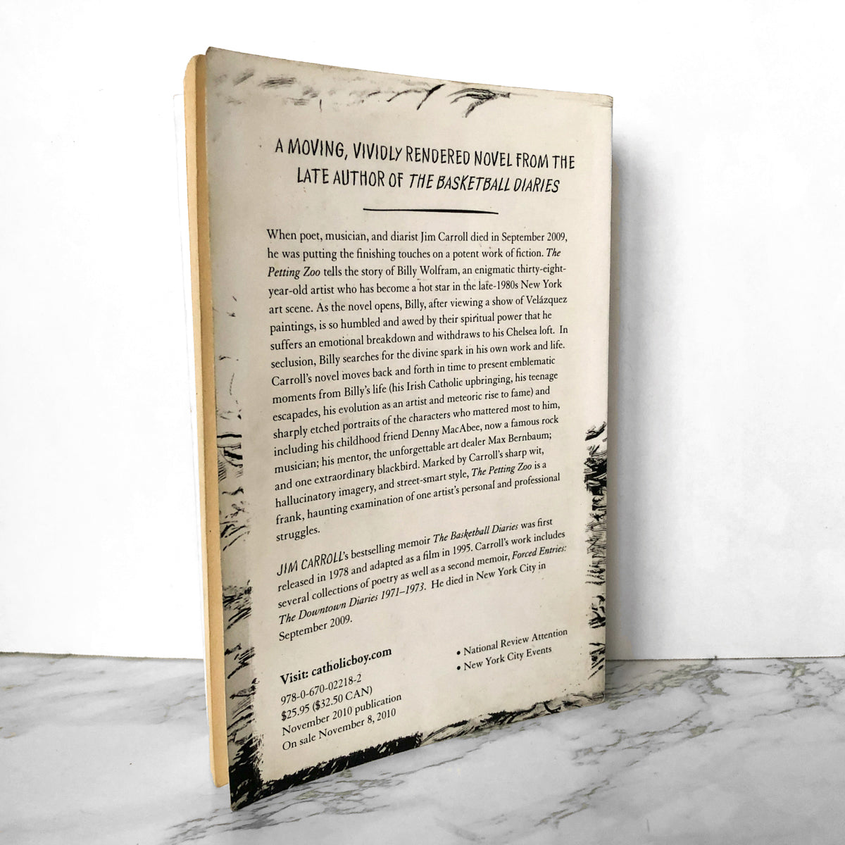 The Petting Zoo by Jim Carroll [UNCORRECTED PROOF] - Bookshop Apocalypse