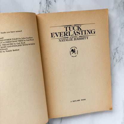 Tuck Everlasting by Natalie Babbitt [1976 TRADE PAPERBACK] - Bookshop Apocalypse