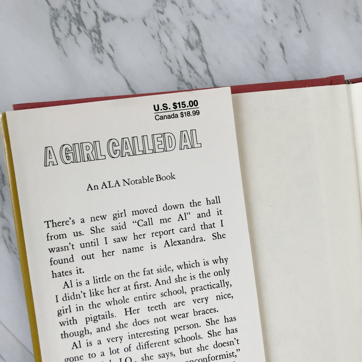 A Girl Called Al by Constance C. Greene [FIRST EDITION] - Bookshop Apocalypse