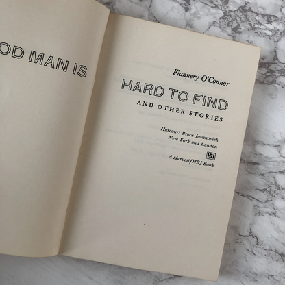 A Good Man is Hard to Find & Other Stories by Flannery O'Connor [1983 TRADE PAPERBACK] - Bookshop Apocalypse
