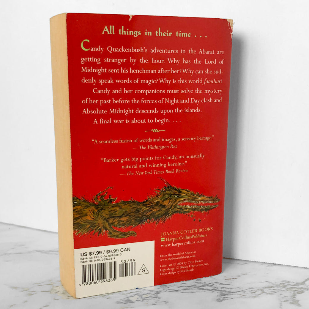 Abarat: Days of Magic, Nights of War by Clive Barker [2006 PAPERBACK] - Bookshop Apocalypse