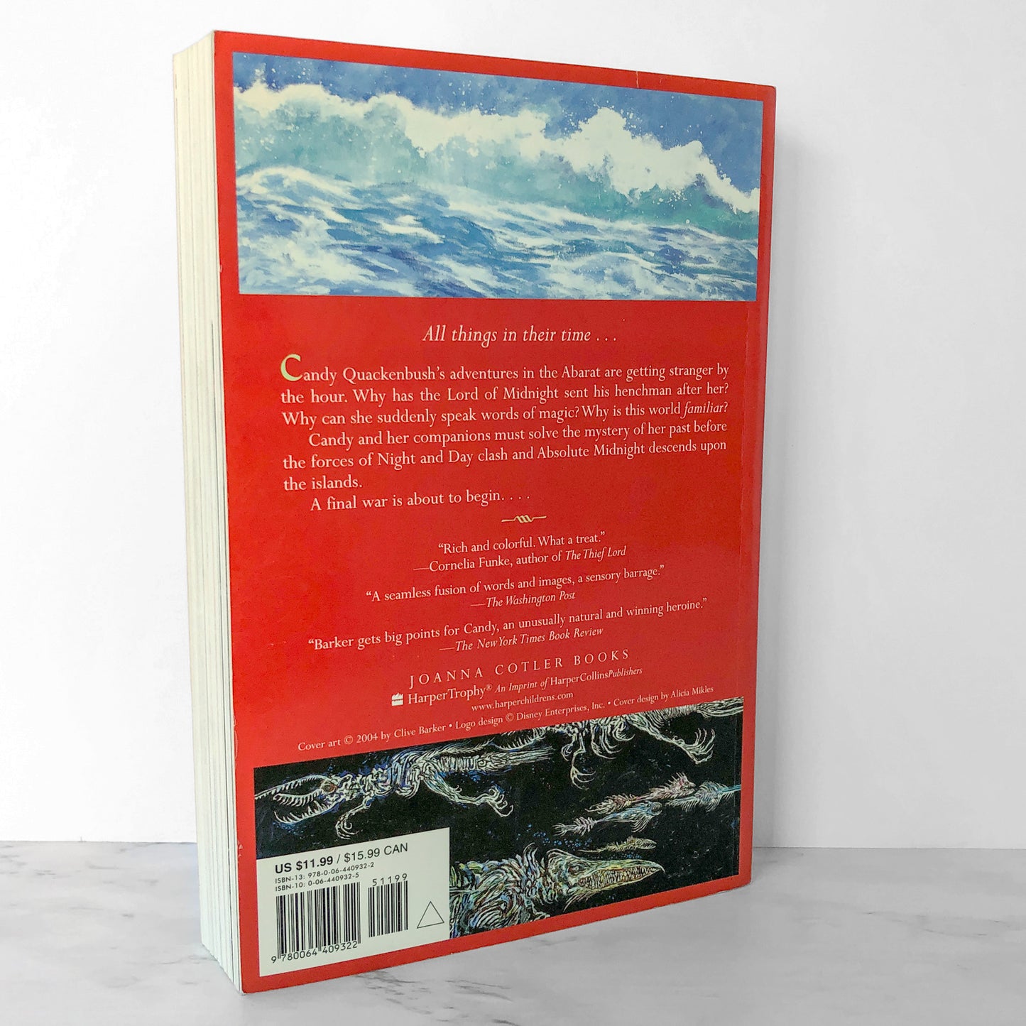 Abarat: Days of Magic, Nights of War by Clive Barker [FIRST EDITION PAPERBACK] 2005