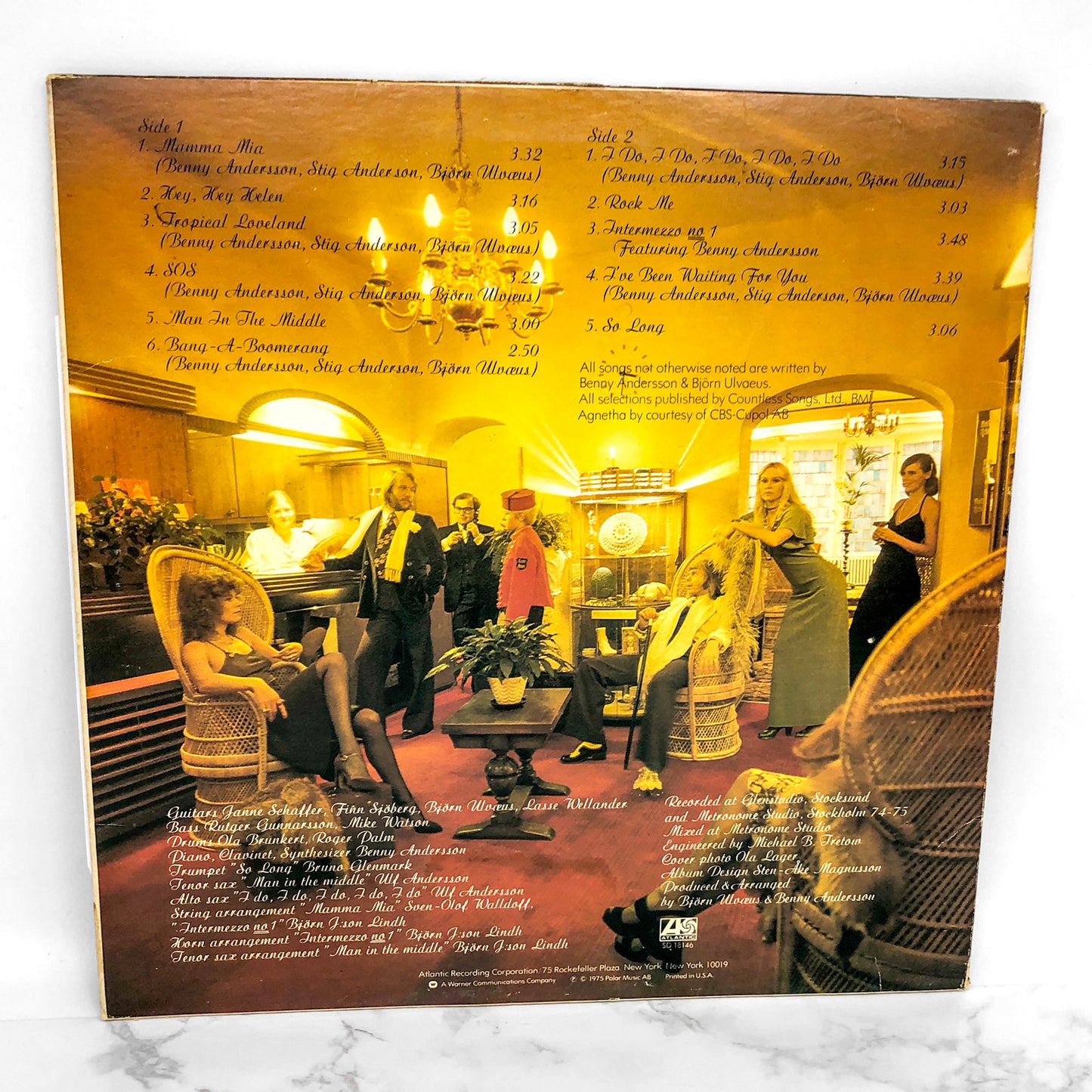 ABBA - Abba [S/T] [VINYL LP] 1975 • Atlantic