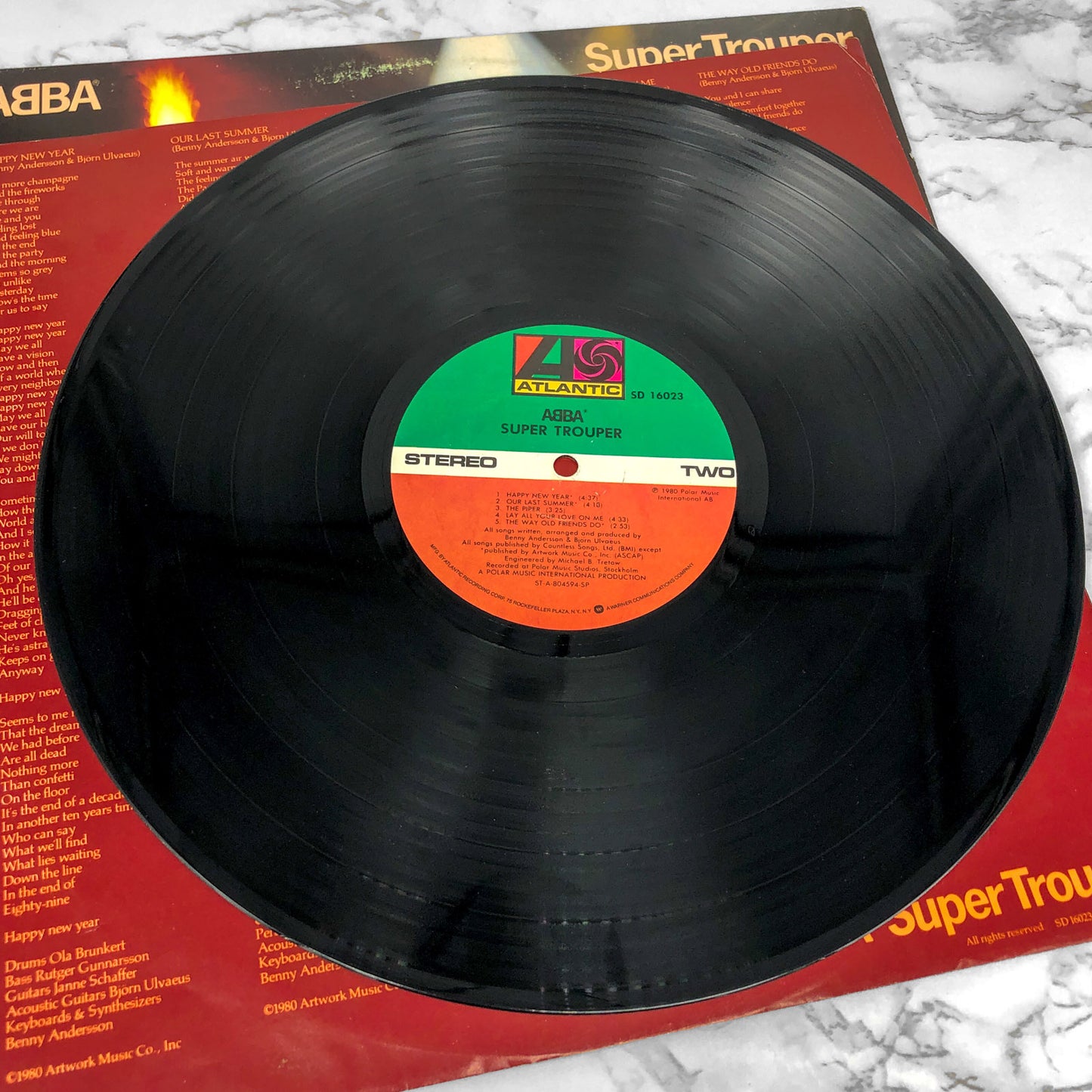 ABBA - Super Trouper [VINYL LP] 1980 • Atlantic