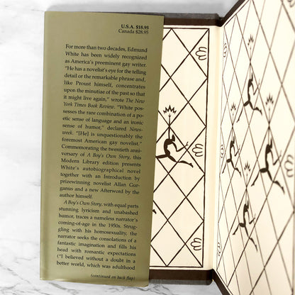 A Boy's Own Story by Edmund White [MODERN LIBRARY HARDCOVER] 2002