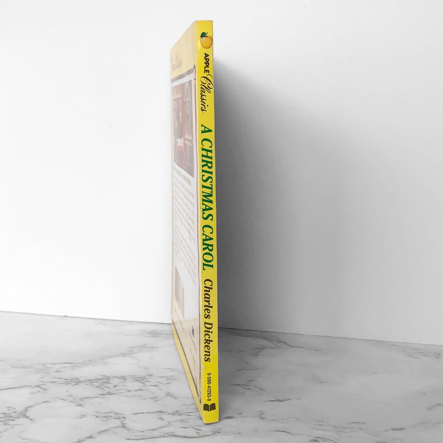 A Christmas Carol by Charles Dickens [TRADE PAPERBACK] 1990 • Apple