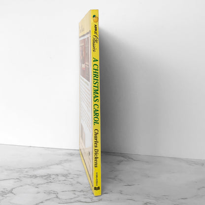 A Christmas Carol by Charles Dickens [TRADE PAPERBACK] 1990 • Apple