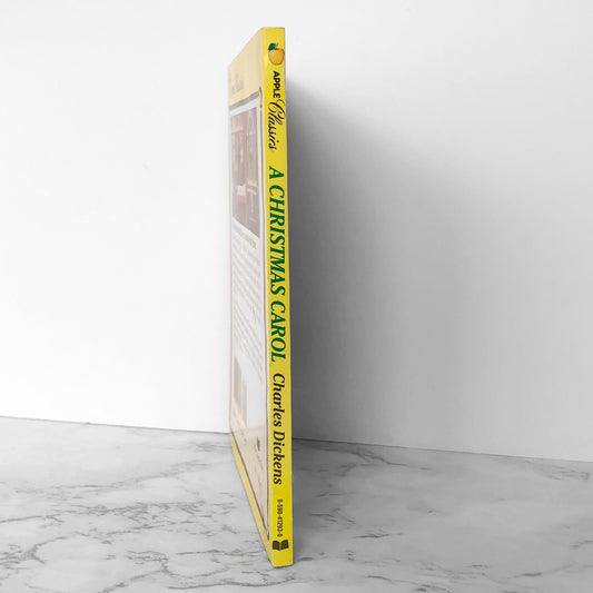 A Christmas Carol by Charles Dickens [TRADE PAPERBACK] 1990 • Apple