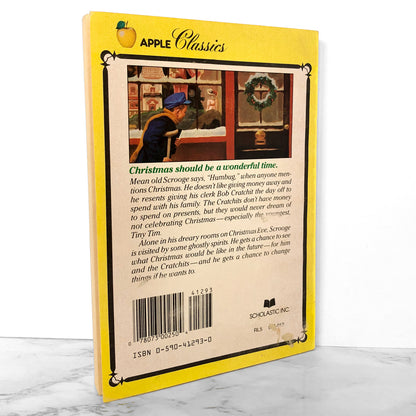 A Christmas Carol by Charles Dickens [TRADE PAPERBACK] 1990 • Apple