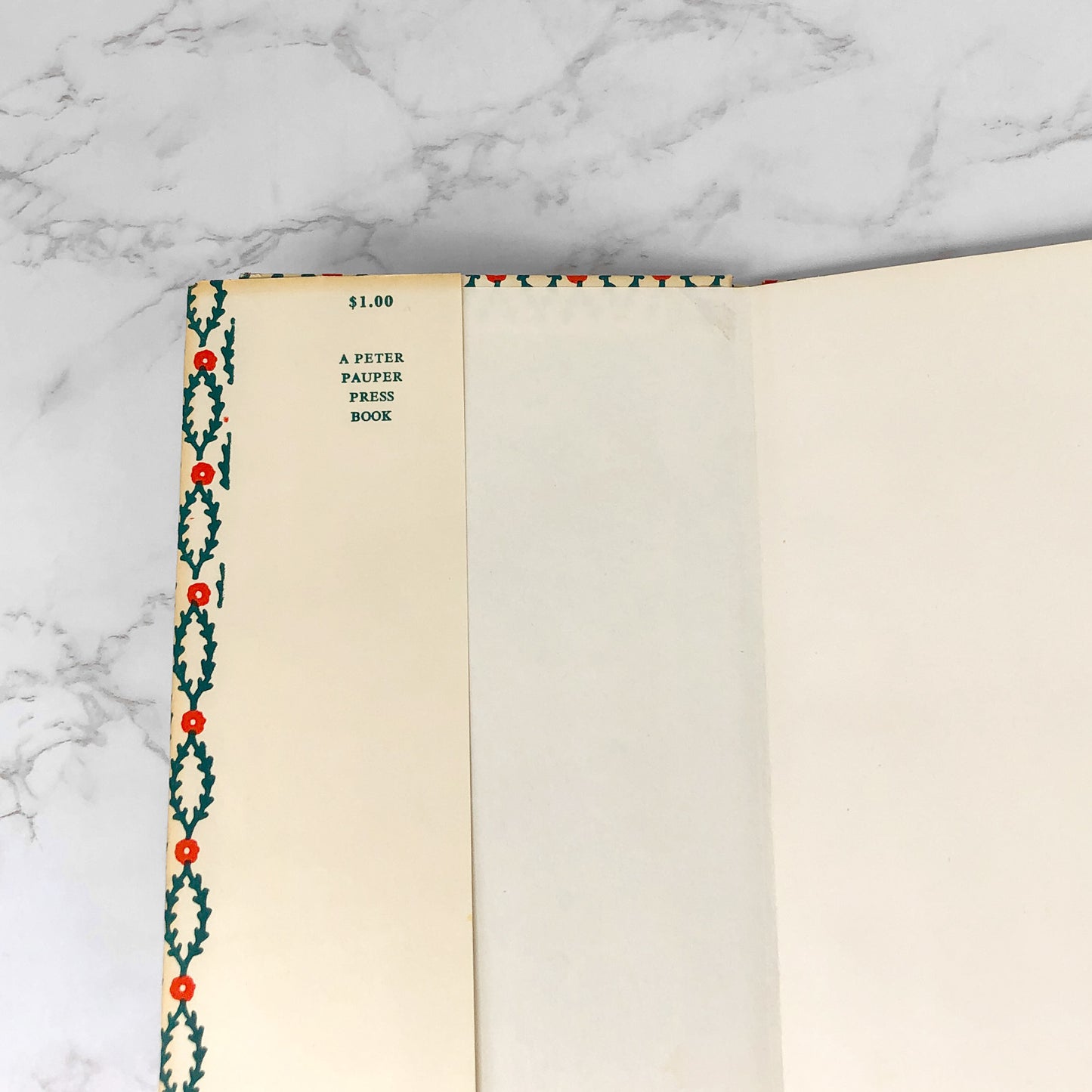 A Christmas Carol by Charles Dickens [1960 HARDCOVER] Peter Pauper Press