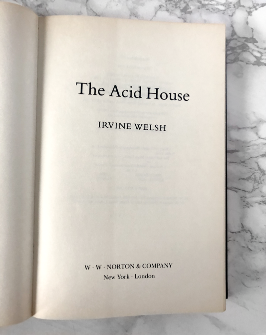 The Acid House by Irvine Welsh [FIRST PAPERBACK EDITION - 1995] - Bookshop Apocalypse
