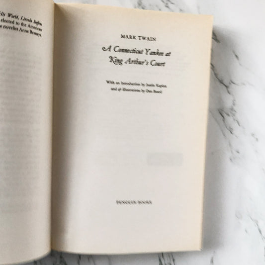 A Connecticut Yankee in King Arthur's Court by Mark Twain [PENGUIN CLASSICS PAPERBACK] - Bookshop Apocalypse