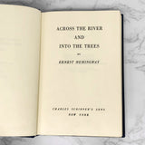 Across the River and into the Trees by Ernest Hemingway [1977 HARDCOVER]