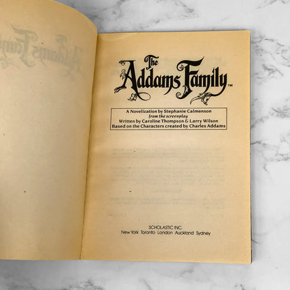 The Addams Family by Stephanie Calmenson [JR. MOVIE NOVELIZATION] 1991