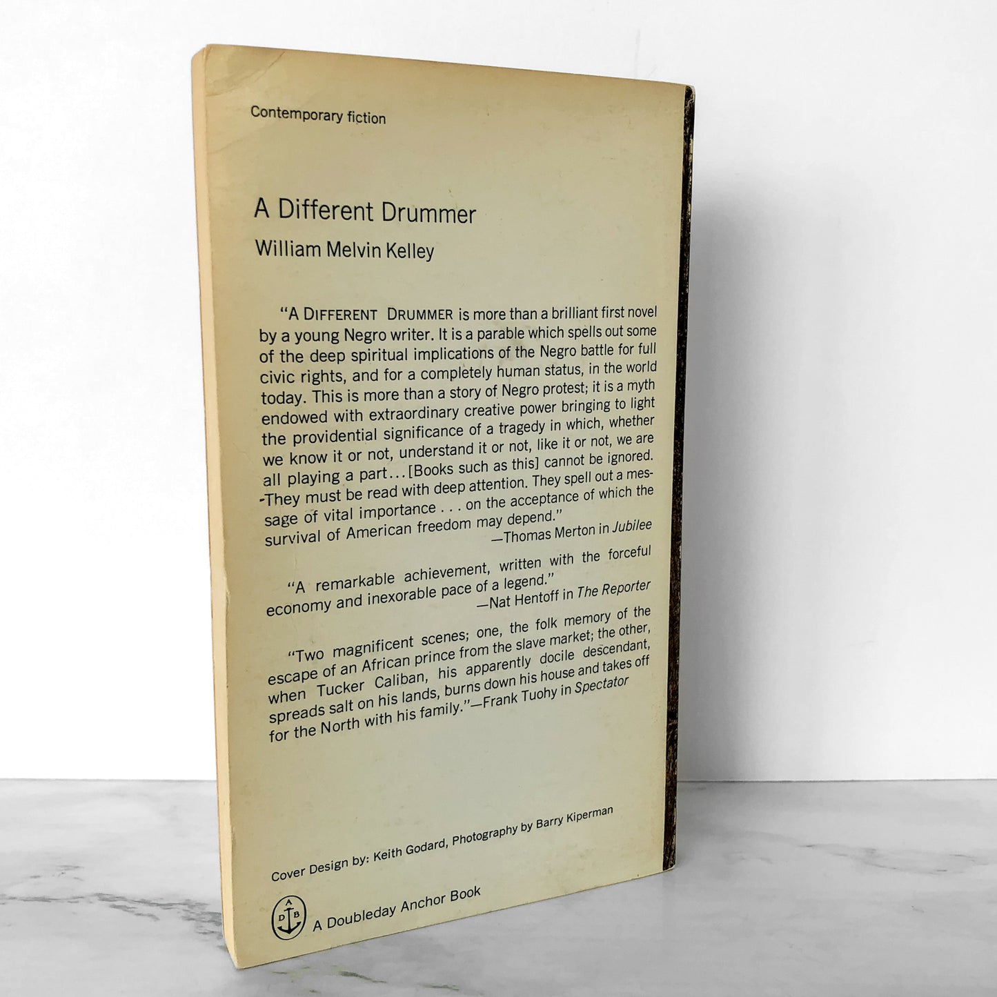 A Different Drummer by William Melvin Kelley [ANCHOR PAPERBACK / 1969]