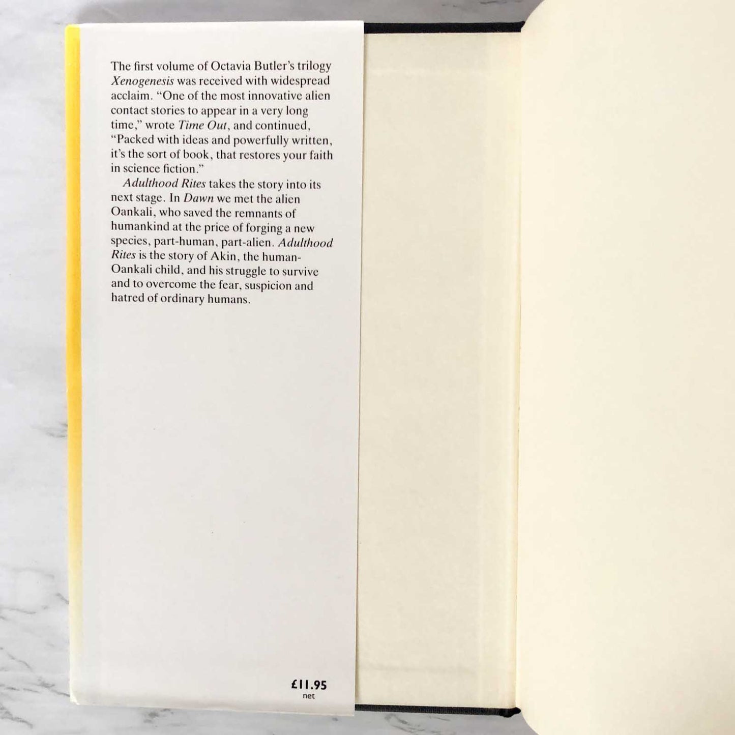 Adulthood Rites by Octavia E. Butler [U.K. FIRST EDITION] 1988