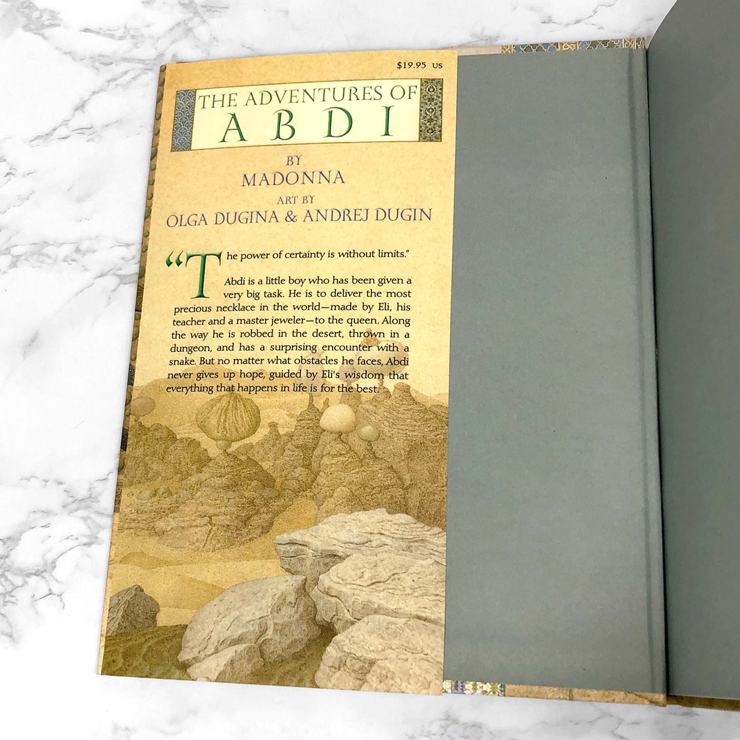 The Adventures of Abdi by Madonna [FIRST EDITION • FIRST PRINTING] 2004