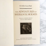 The Adventures of Sherlock Holmes by Sir Arthur Conan Doyle [ILLUSTRATED HARDCOVER / 1987]