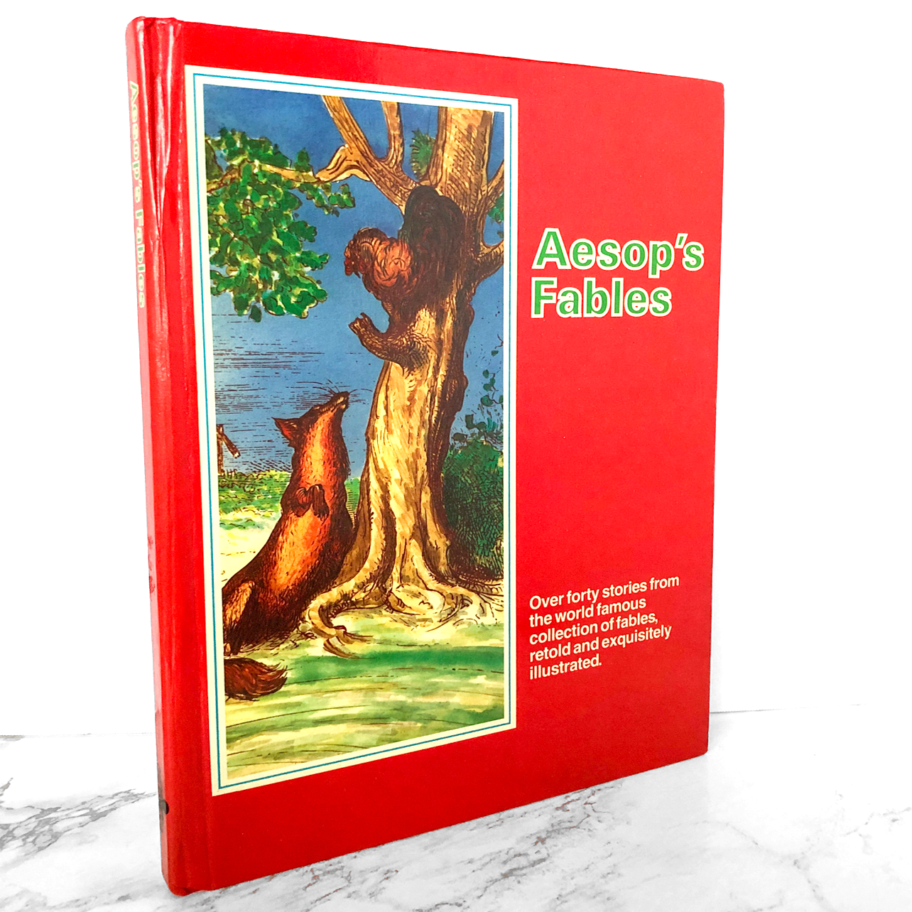 Aesop's Fables edited by Sheila Schwartz [U.K. HARDCOVER] 1979 • Octopus Books