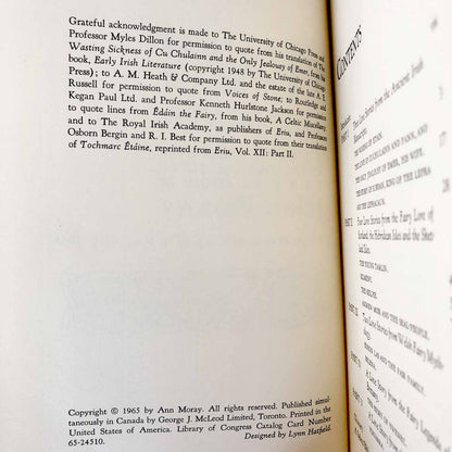 A Fair Stream of Silver: Love Tales from Celtic Lore by Ann Moray [FIRST EDITION] 1965