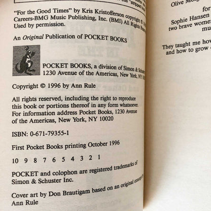 A Fever in the Heart & Other True Cases by Ann Rule [1996 PAPERBACK]