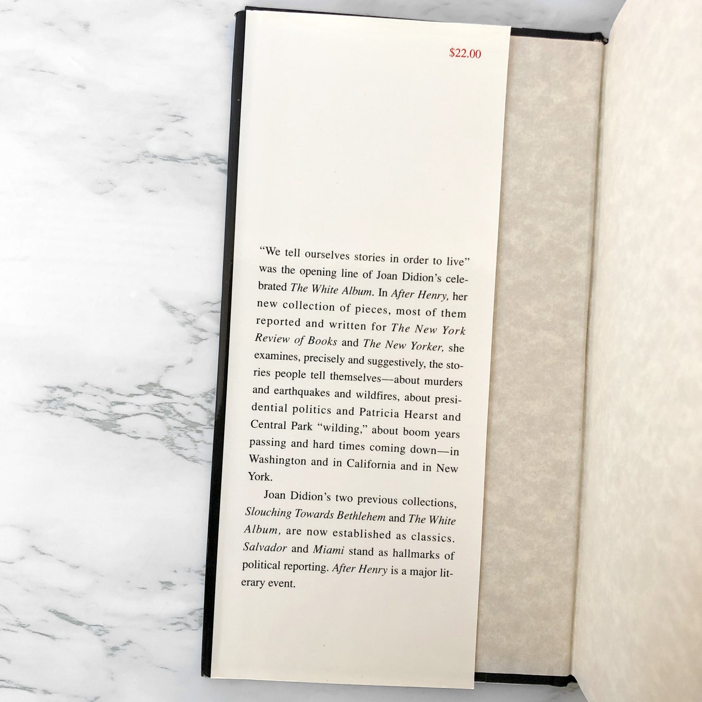 After Henry by Joan Didion [FIRST EDITION / 1992]